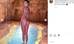 Scopri di più sull'articolo Elena Morali, relax alla Spa in bikini: posteriore ipnotico
