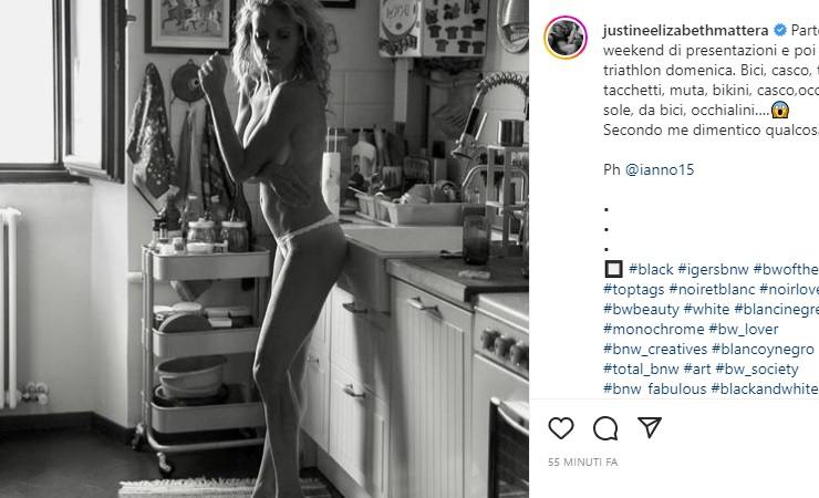 Justine Mattera sensuale