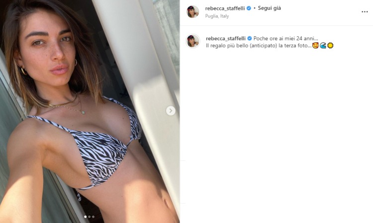 Rebecca Staffelli bikini