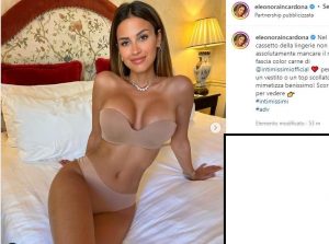 Scopri di più sull'articolo Eleonora Incardona bollente in lingerie: décolleté da favola
