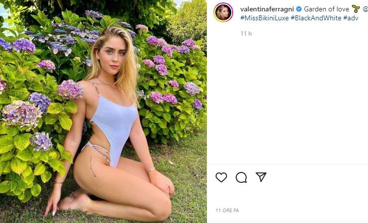 Valentina Ferragni in posa