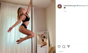 Scopri di più sull'articolo Valentina Ferragni sensuale mentre fa pole dance: pazzesca
