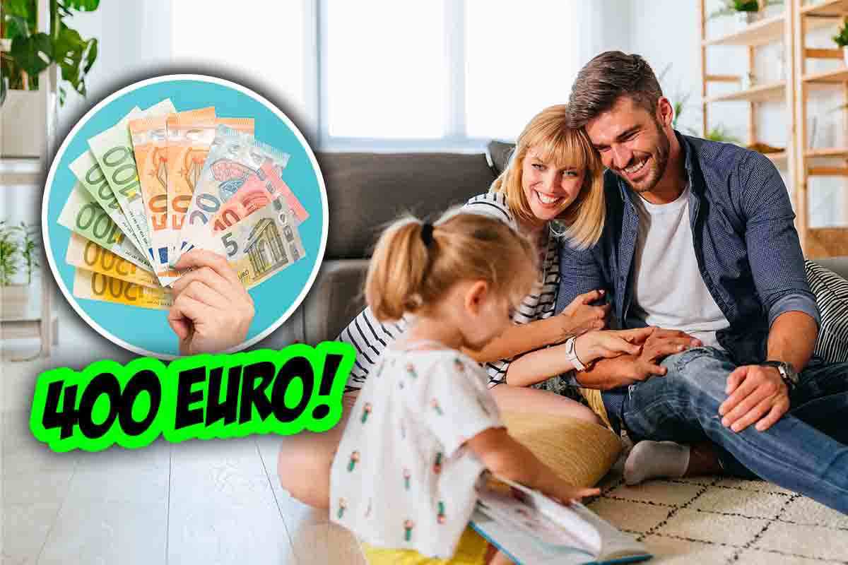 Altro importante aiuto dallo Stato: una famiglia risparmia fino a 400 euro
