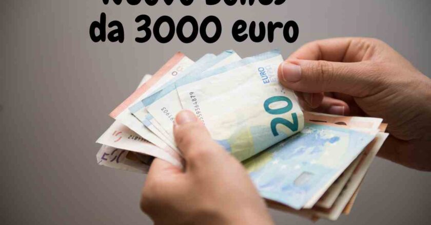 Governo approva nuovo bonus da 3000 euro, ecco chi potrà richiederlo