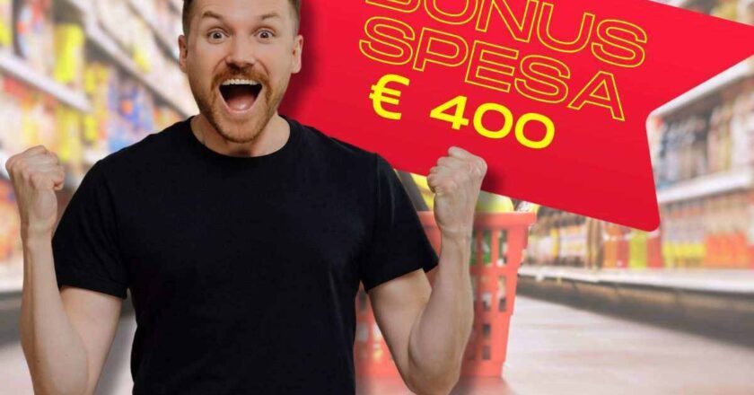 Bonus spesa da 400 euro: ecco come richiederlo