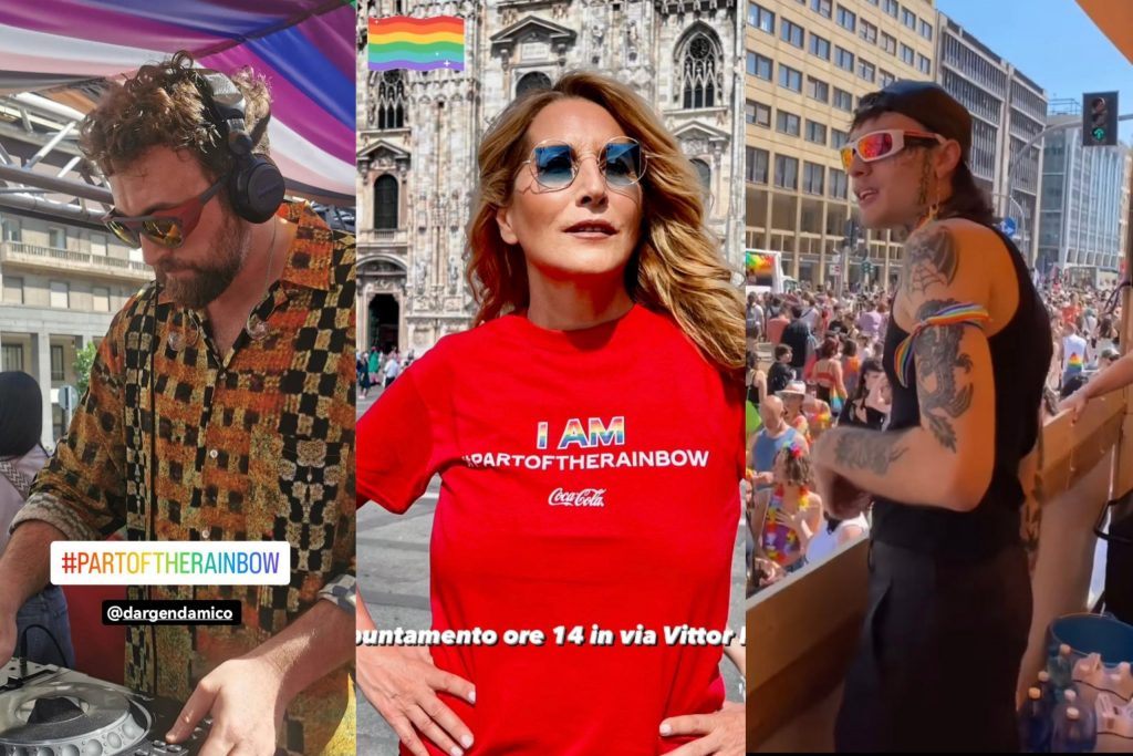 Milano Pride 2023, ecco i vip presenti